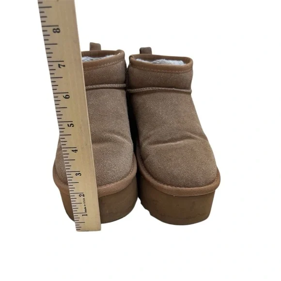 Cushionaire Winter Boots Size 7,5 Brown Ankle - Picture 5 of 10